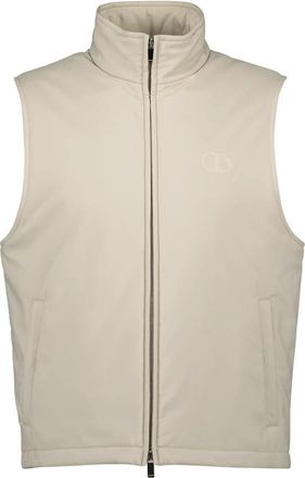 Dior CD Icon Mouwloze Jas - Heren - Bodywarmers - Beige - S - Polyester - Jassen
