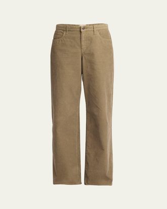 The Row Eglitta Corduroy Straight-Leg Pants