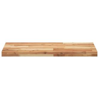 Berkfield Home Versatile Bathroom Vanity Top Oil Finished 160x40x4 cm Solid Wood in Brown | Size: 160 x 40 x 4 cm