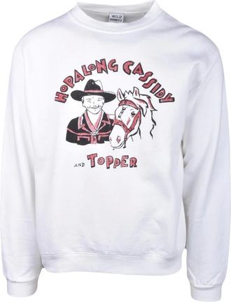 Wild Donkey Hombre, Sudaderas, Blanco, Talla: L