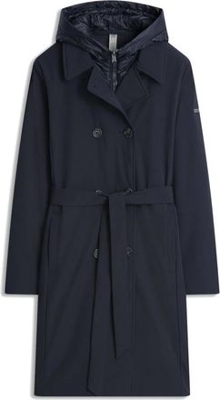 Cinque Geknoopte jassen - Dames - Jas met riem - Blauw - S - Jassen