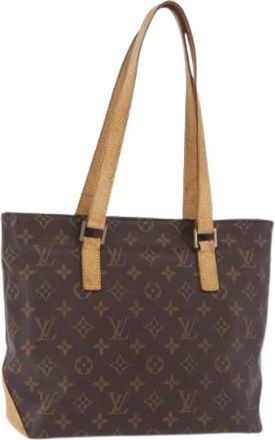 Louis Vuitton Borsa Tote Louis Vuitton Pre-owned in Tela Monogram - - Pre-owned - Donna - Marrone - ONE SIZE