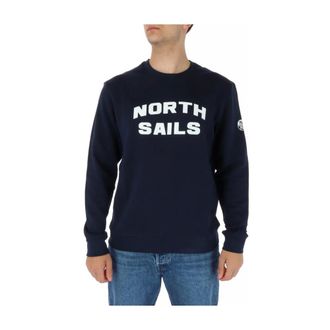 North Sails Hombre, Sudaderas, Azul, Talla: S