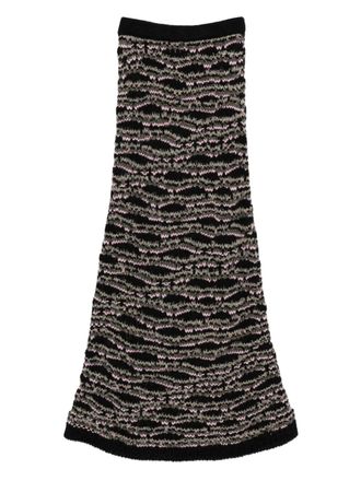 Kristina Ti knit maxi skirt - Black