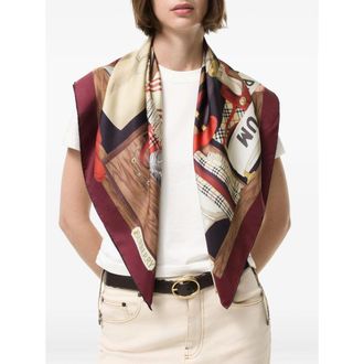 Burberry Heritag Scarf - Red