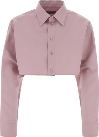 Balenciaga Pink Poplin Shirt