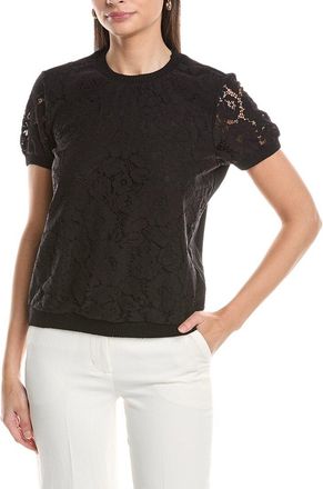 Tahari by ASL Lace Front Top