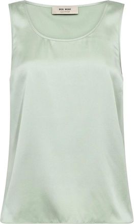 Mos Mosh Mouwloze Tops - Dames - Tops zonder mouwen - Groen - S - Tops