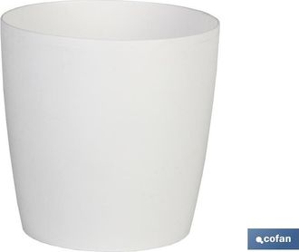 cofan Maceta Camelia Color Blanco 25x23.6cm Caja 12 Unid., La Maceta Modelo Camelia Est&aacute; Fabricada En Polipropileno De Alta Calidad Proporcionando Una Gran 