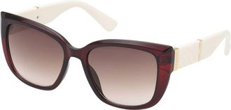 Guess Bruine Kunststof Zonnebril