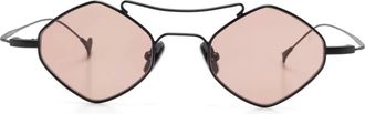 Eyepetizer Occhiali da sole Medici geometrici - Nero