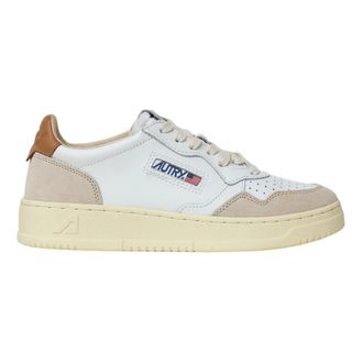 Autry Medalist Lage Sneakers - Dames - Sneakers - Wit - 37 EU - Katoen - Schoenen