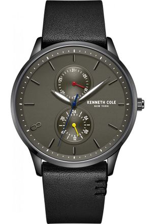Kenneth Cole KCWGF2233403 Mens Classic Watch - Black - One Size