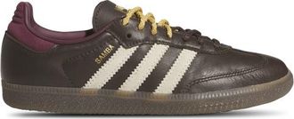 adidas Womens adidas Originals Samba - - Brown / Warm Vanilla / Maroon Size 10.0