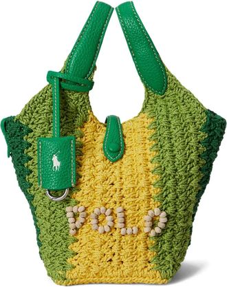 Polo Ralph Lauren Borsa tote Polo Play - Verde