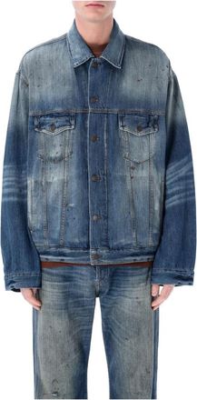 Acne Studios Robert Denim Jacket - Heren - Spijkerjassen - Blauw - M/L - Denim - Jassen