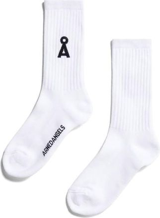 Armedangels Saamus Bold Socks Multifunktionssocken - Unisex | wei&szlig;