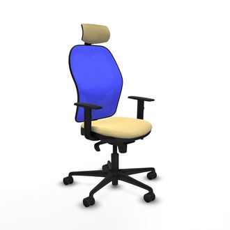 Piqueras y Crespo Sedia Ufficio Con Poggiatesta Piqueras Y Crespo 1d036n2 Crema