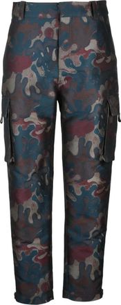 Dior Broeken, Heren, Blauw, M, broek