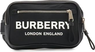 Burberry Black Nylon Pouch Sling Bag (Pre-Owned)