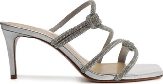 Schutz Womens Lauryn Sandal In Cristal (Forro)