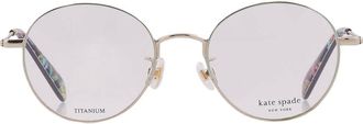 Kate Spade New York Demo Round Ladies Eyeglasses KENNEDI/F 0PJP 49