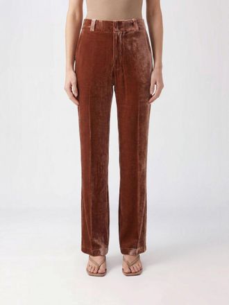 La DoubleJ Pantaloni skinny a vita alta in velluto con tasche america