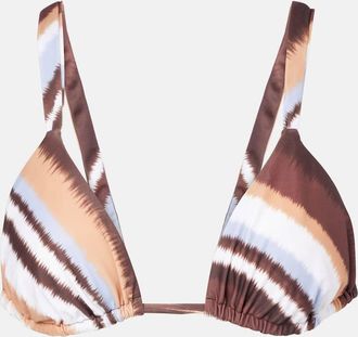 Faithfull The Brand Top bikini Mary a righe