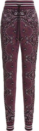 Amiri Dark Purple Space Dye Bandana Joggers