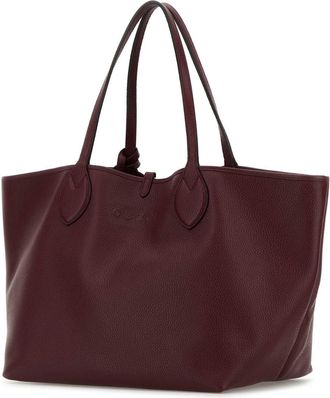 Gucci Womens Totissima Tote Red Leather