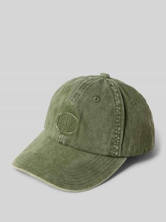 Deus Cap mit Label-Stitching in Khaki, Gr&ouml;&szlig;e 1