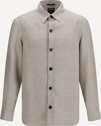 Ermenegildo Zegna Giacca in cashmere, lino e seta Man XL