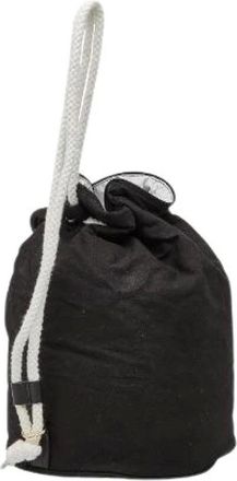 Chanel Pre-owned Bucket Bags, female, Black, Size: ONE SIZE Pre-owned Bucket Bag