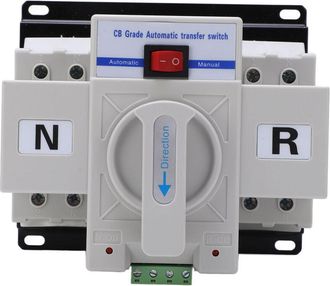 OEM Interruptor De Transferencia Autom&aacute;tica De Doble Alimentaci&oacute;n De 2 Polos Para Uso Dom&eacute;stico E Industrial, 230 V, 63 A