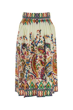Etro X0800 Cotone Gonne Skirt
