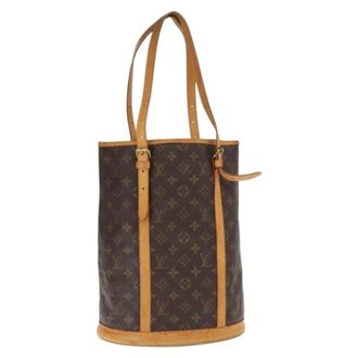 Louis Vuitton Pre-owned Bucket Bags, female, Brown, Size: ONE SIZE Pre-owned Vintage Bucket Bag