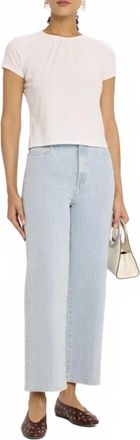 Frame Denim The Gathered Tee In White