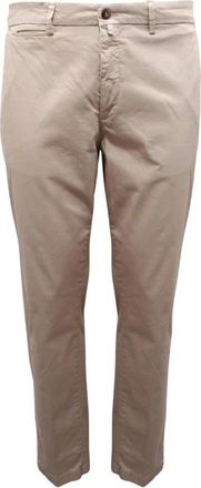 BRIGLIA 1949 Italiaanse broek Bg 32 model - Heren - Slim Fit Broeken - Beige - 3XL - Broeken