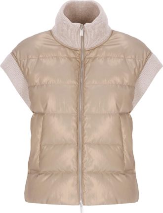 PESERICO Lurex Tricot Vest