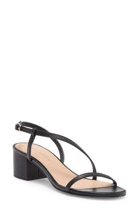 Stuart Weitzman Aliza Block Heel Sandal in Black at Nordstrom Rack, Size 7.5