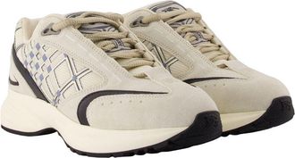 Burberry Womens Eclipse L Sneakers - Burberry Leather Ivory Calfskin Shoes