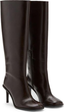 Mango Knee High Boot in Chocolate at Nordstrom, Size 8.5Us