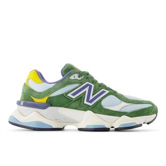 New Balance Mens 9060 Sneakers, Dark Alpine Green/Frosted Glass, 5.5