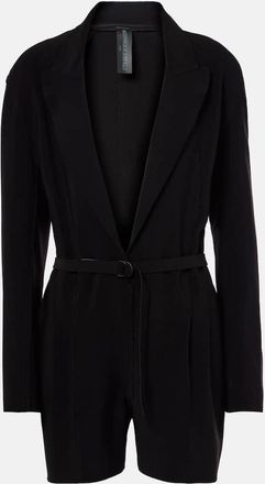 Norma Kamali Belted romper