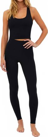 Beach Riot Womens Piper Legging In Black