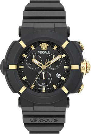 Versace Real Active Chrono Silicone Watch
