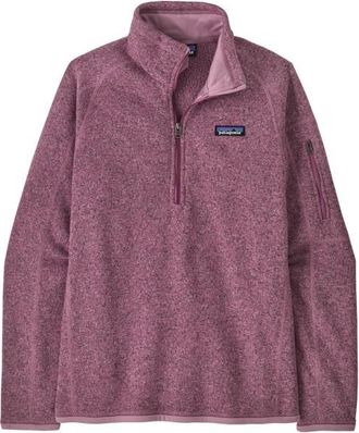 Patagonia Better Sweater 1/4 Zip Fleecepullover f&uuml;r Damen | lila