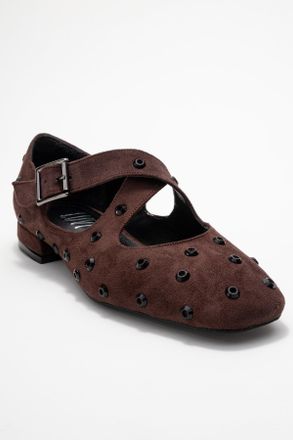 Prologue Addison Gekruiste Band Mary Jane Schoenen Dames