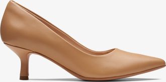 Clarks Violet 55 Rae Camel Leather