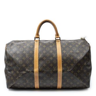 Louis Vuitton Pre-owned Womens Keepall 5 Travel Bag - Brown - One Size